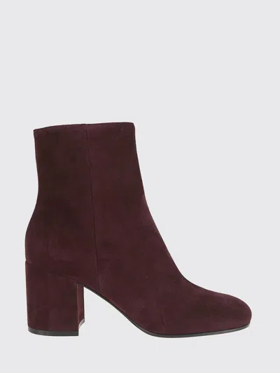 Gianvito Rossi Boots  Woman Color Burgundy In Multi