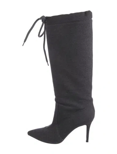 Pre-owned Gianvito Rossi Boots In Gray