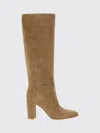Gianvito Rossi Boots Woman Color Camel In Multi