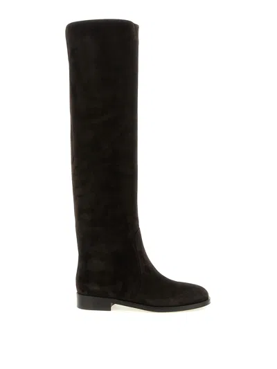 GIANVITO ROSSI BOTAS - MARRÓN
