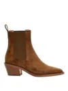 Gianvito Rossi Brown Wylie Ankle Boots In Brown