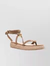 Gianvito Rossi Braided Espadrille Sandal Open Toe