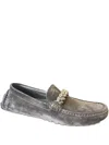 Gianvito Rossi Braided Suede Loafers