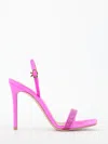 Gianvito Rossi Britney 100 Leather Sandals In Purple