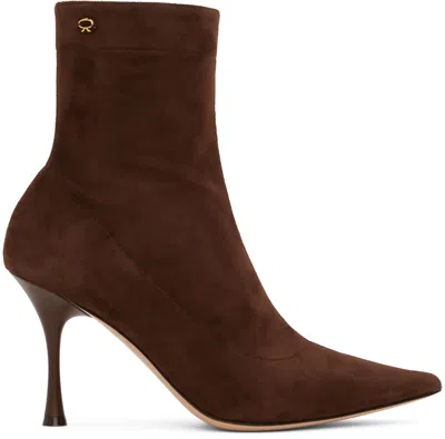 Gianvito Rossi Brown Dunn Boots