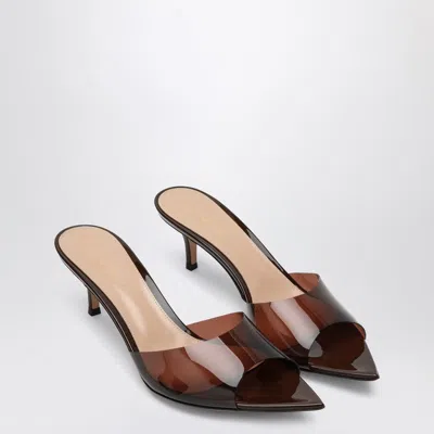 Gianvito Rossi Brown Mule Elle 55 Women