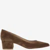 Gianvito Rossi Piper 40mm Suede Pumps In Brown