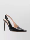 Gianvito Rossi Slingback-pumps Robbie 85 Aus Lackleder In Black