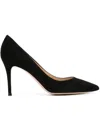 Gianvito Rossi Gianvito 70 Suede Leather Pumps In Multi