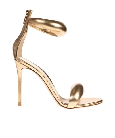Gianvito Rossi California 105mm Leather Sandals In Nude