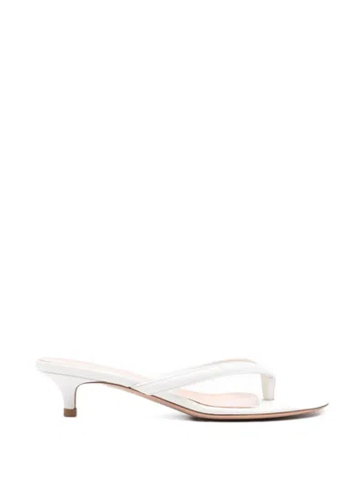 Gianvito Rossi Calypso Sandals In White