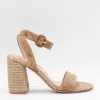 Gianvito Rossi Camel Sandals In Beige
