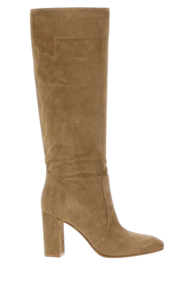 Gianvito Rossi Caml Boot In Beige
