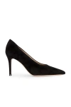 Gianvito Rossi Gianvito 105 Pointed Toe Pumps In Black Leather