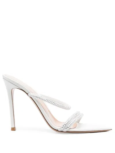 Gianvito Rossi Cannes High-heeled Sandals In White