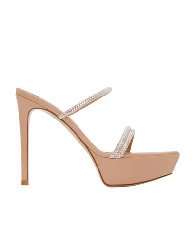 GIANVITO ROSSI CANNES HIGH-HEELED SANDALS