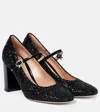 Gianvito Rossi Canvas Pumps In Black