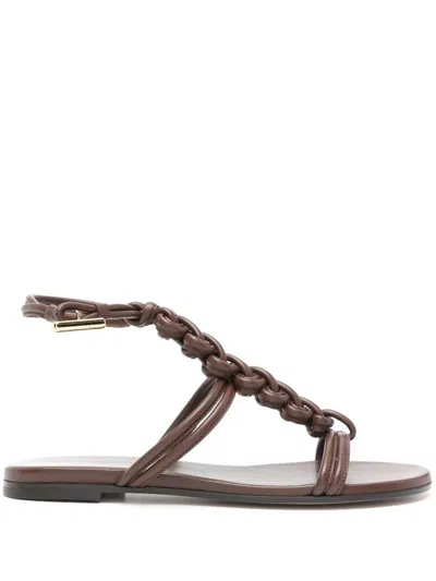 Gianvito Rossi Capua Leather Sandals