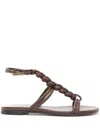 Gianvito Rossi Capua Leather Sandals