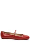 Gianvito Rossi Woman Ballet Flats Red Size 8 Leather In Red