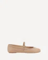Gianvito Rossi Women Carla Ballerinas In Neutral