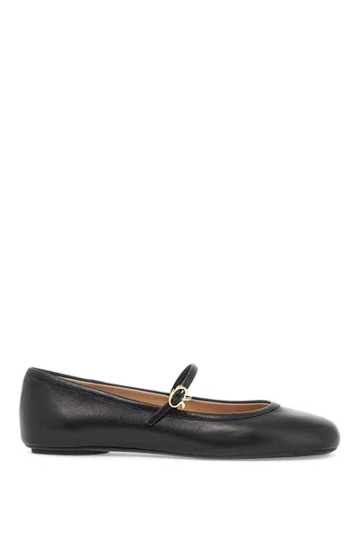 Gianvito Rossi Carla Ballet Flats In Black