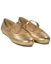Gianvito Rossi Elegant Ballerina Flats With Ribbon Buckle