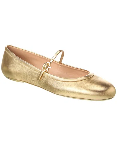 GIANVITO ROSSI GIANVITO ROSSI CARLA LEATHER FLAT