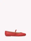 Gianvito Rossi Woman Ballet Flats Red Size 8 Leather In Red