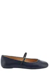 Gianvito Rossi Carla Ballet Flats In Blu