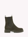 Gianvito Rossi Chester Biker Boots In Green