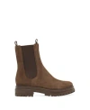 Gianvito Rossi Women's Chester Booties In Brown