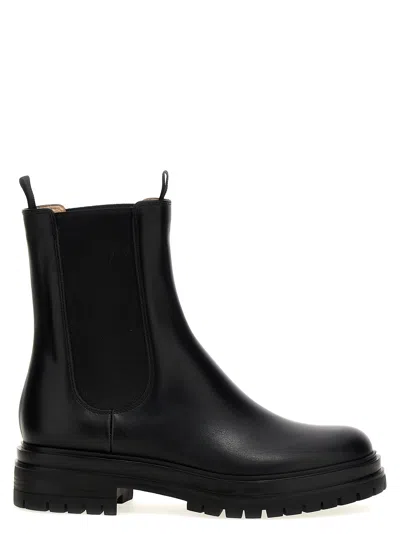 Gianvito Rossi Chester Boots, Ankle Boots Black