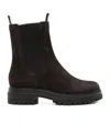 Gianvito Rossi Chester Elastic-panel Boots In Black