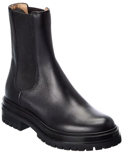Gianvito Rossi Chester Leather Boot In Black