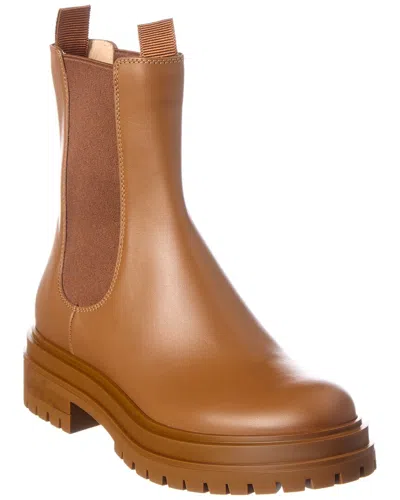 GIANVITO ROSSI CHESTER LEATHER BOOT