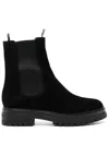 Gianvito Rossi Chelsea Boots Chester Calfskin In Black