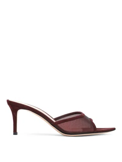Gianvito Rossi Chinelas - Rojo In Red