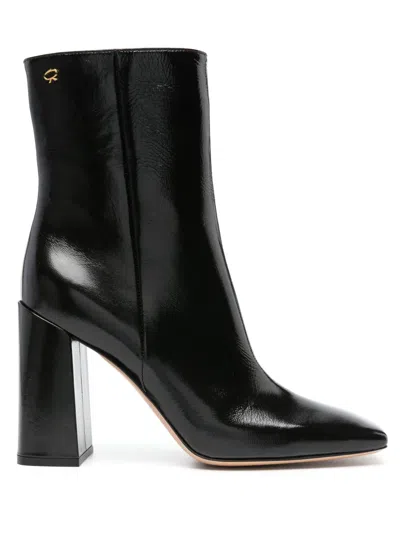Gianvito Rossi Christina 95mm Ankle Boots In Black