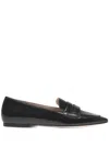 Gianvito Rossi Christina Loafers In Black