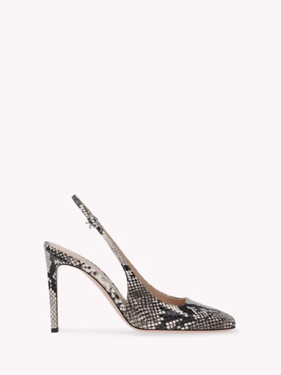 Gianvito Rossi Christina Sling In Grey