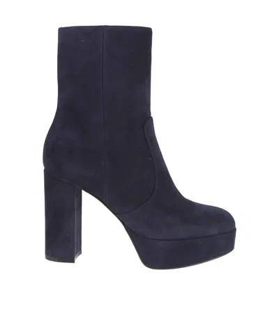 GIANVITO ROSSI GIANVITO ROSSI BLOCK HEEL PLATFORM BOOTS