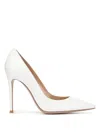 Gianvito Rossi Leather Pumps In White