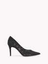 Gianvito Rossi Claudia 85 Pump In Black Textile