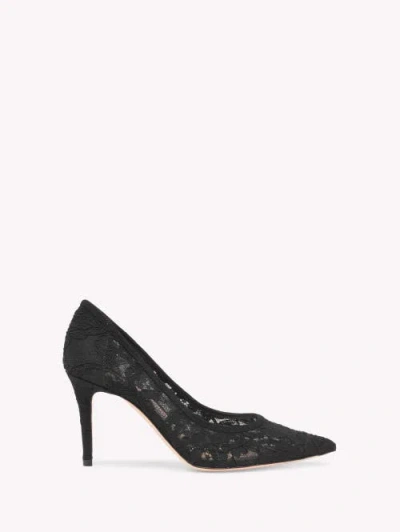 Gianvito Rossi Claudia 85 Pump In Black Textile