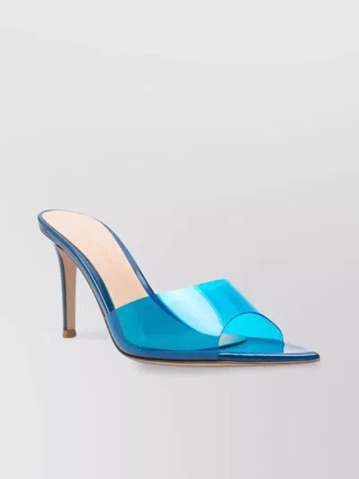 Gianvito Rossi Clear 85mm Stiletto Heel Mules