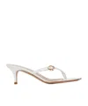 Gianvito Rossi Clim-toed High-heeled Sandals In White