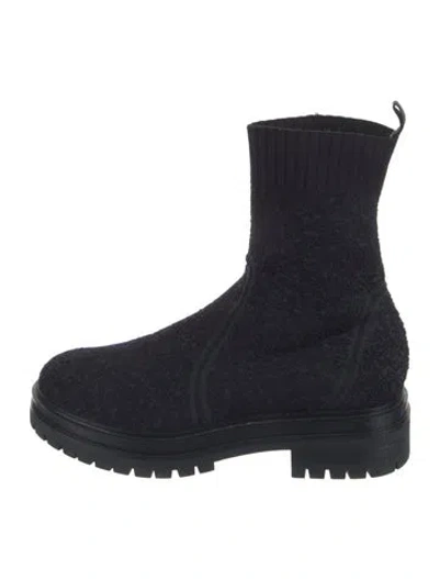 Pre-owned Gianvito Rossi Combat Boots In Multi