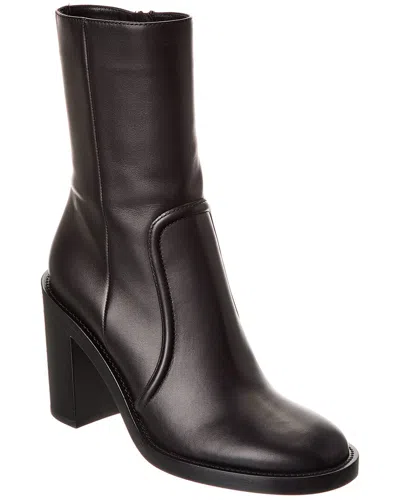 Gianvito Rossi Conner 85 Leather Boot In Black