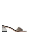 Gianvito Rossi Cosmic 55 Mule Sandals In Nude & Neutrals